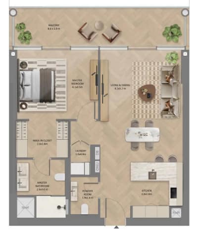 1 Bedroom